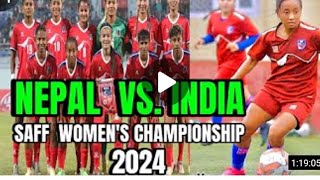 PENALTYSHOOTNepalvsIndiaSAFFWOMENSCHAMPIONSHIPANJANARANAMAGAR720p [upl. by Banwell]