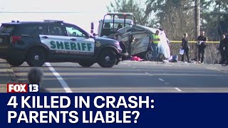 Deadly Renton crash Can parents be held responsible [upl. by Adnak]