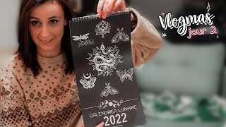 Jai créé un calendrier lunaire amp jen suis fière et ça rime  Vlogmas 2021 [upl. by Goldshell]