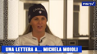 Una lettera a Michela Moioli  FISI TV [upl. by Eirahs511]