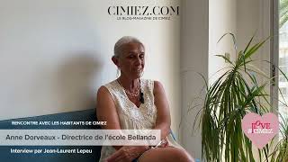 Linterview CIMIEZCOM  Anne Dorveaux [upl. by Behre243]