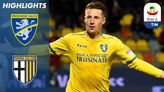 Frosinone 32 Parma  Frosinone overcome Parma with a last minute goal  Serie A [upl. by Manella]