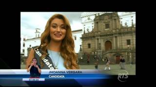 Conocimos a Jhoanna Vergara candidata a reina de Quito 2015 [upl. by Nywled355]