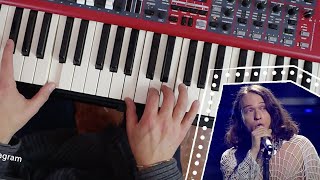 OVUNQUE SARAI  IRAMA 🎹 Tutorial Per Pianoforte Accordi Facili  Sanremo 2022 [upl. by Nekial]