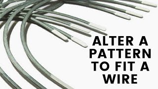 Altering a pattern to fit an underwire [upl. by Unam46]