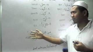 Learn Arabic Nahu 04  Istifhamaat الاستفهامات [upl. by Reg]