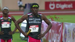 CARIFTA Games 2024 Grenada  Boys 4x400 Meter Relay Under 20 Final [upl. by Yatnoed]