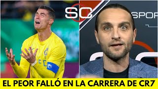 TODOS LE CAEN A CRISTIANO RONALDO por el GOL FALLADO en la ELIMINACIÓN del Al Nassr  SportsCenter [upl. by Maribel50]