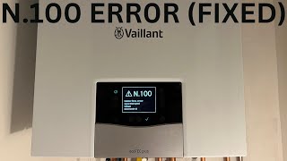 VAILLANT ECOTEC PLUS 840 N100 OUTDOOR TEMP SENSOR ERROR CODE FIXED [upl. by Westney302]