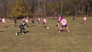 Boonsboro Tournament Thunder 13W VS Lisbon FC Mustangs L 3 to 0 [upl. by Noir]