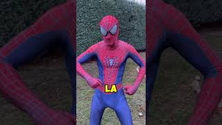 SPIDERMAN SALE a la CALLE para AYUDAR a VAGABUNDOS [upl. by Meir]