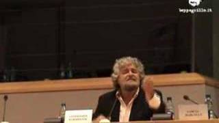 Beppe Grillo al Parlamento Europeo completo [upl. by Gupta]