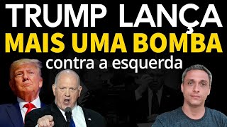 TRUMP lança mais uma BOMBA  Escolheu o quotCapitão Nascimentoquot americano da fronteira [upl. by Leiahtan230]