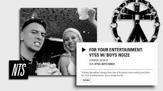 Boys Noize DJ Mix for VTSS on NTS Radio 2092023 [upl. by Neellok]