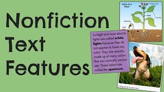 Nonfiction Text Features [upl. by Edelman]