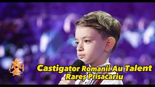 Rareș Prisacariu castigator Românii au Talent 2023 [upl. by Ahon]