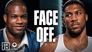 FACE OFF Anthony Joshua vs Daniel Dubois Riyadh Season Card Wembley Edition [upl. by Zoa]