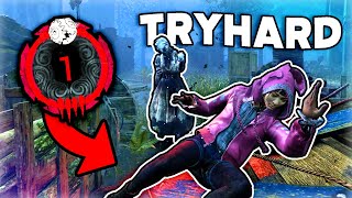 Tryharding in SoloQ Rank 1  Dead by Daylight [upl. by Netty]