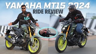 Yamaha MT15 2024  Tamil Ride Review  New Updates 🔥 [upl. by Eenattirb882]