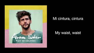 Alvaro Soler La Cintura LetraLyrics English Translation [upl. by Marie-Jeanne]