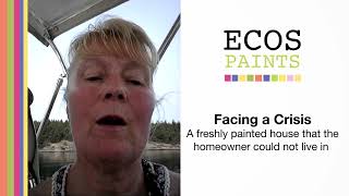 ECOS Air Pure Paint helps Diane at home after crisis [upl. by Delbert424]