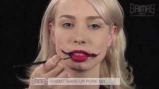 Wunden schminken  aufgerissener Mund SFX Make up Halloween [upl. by Wong]