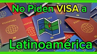 Pasaporte más poderoso de Latinoamérica yorwow americalatina pasaporte viaje [upl. by Poore]