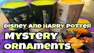 Disney and Harry Potter Mystery Ornaments  The Nightmare Before Christmas  Hallmark Blind Box [upl. by Victor]