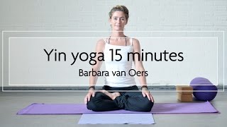 Yin yoga 15 minutes [upl. by Nabois]