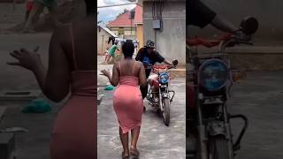 La femme et le motards 🤣🤣🤣 sorts shorts viralvideo videos fyp [upl. by Esina]