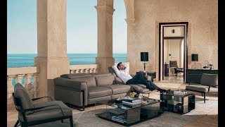 Natuzzi sofa collection  Fidelio Natuzzi Italia sofa Harmony Maker Campaign [upl. by Llerruj780]