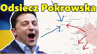 Odsiecz dla Pokrowska wojna na Ukrainie [upl. by Engeddi]