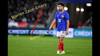 Thats why ZaireEmery going to Euro 2024  Perfect Performance VS Luxembourg 100 Pass Completion [upl. by Roht96]