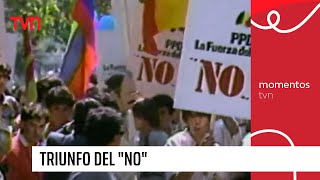 5 de octubre Triunfo del quotNOquot  Momentos TVN [upl. by Elleon]