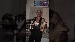 TISHINA GOT THE PUPPS OUT tishinaarnold [upl. by Inkster]