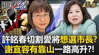 【霸凌懶人包】許銘春為選戰「切割謝宜容」遭酸還想選市長？霸凌者「有靠山」一路不斷高升！？ 【關鍵時刻】202411204 劉寶傑 張禹宣 姚惠珍 李家名 謝松善 林廷輝 [upl. by Leahcimaj]