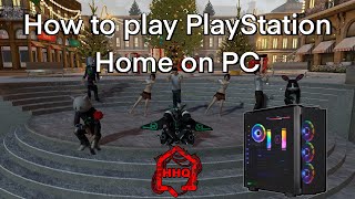 How To Play PlayStation Home on PC in 2024 [upl. by Ariew]