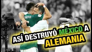 Así es cómo Osorio y la Selección Mexicana destruyeron a Alemania  Análisis México vs Alemania 10 [upl. by Eraste]