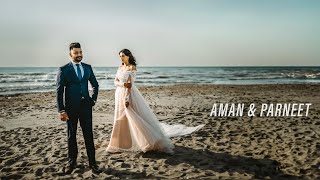 Aman amp Parneet  Best Cinematic 4K Pre Wedding 2024  The Short Guy Films [upl. by Aruol38]