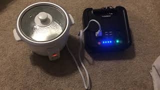 Making Ramen in a Rice Cooker 300 Watt Power Bank and Rice CookerTest amp Preparing for Van Life [upl. by Riker]