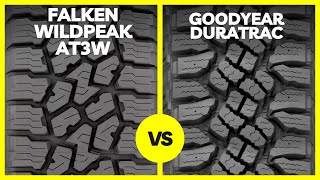 Goodyear DuraTrac vs Falken Wildpeak AT3w [upl. by Eseeryt36]