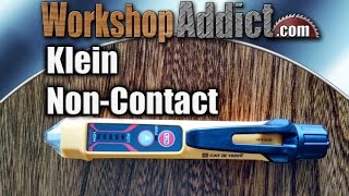 Klein NonContact Voltage Tester with Flashlight NCVT3 [upl. by Neryt229]