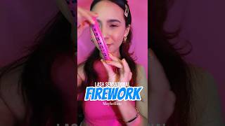 Firework Maybelline máscara de pestañas 🎆makeup maybelline mascaradepestañas firework fireworks [upl. by Olihs]