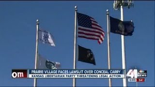 Kansas Libertarians challenge open carry bans [upl. by Delisle594]