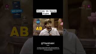 Bigg Boss 18 promo  Vivian Dsena Vs Karanveer Big Fight 😭  biggboss18 biggboss shortsfeed [upl. by Krell]