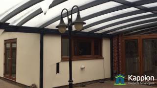 A Contemporary Courtyard Carport Canopy Installed in Warwickshire [upl. by Marj]