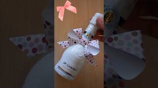 Schleife basteln aus Papier um Geschenk einpacken  paper bow to Gift wrapping [upl. by Aelgna749]