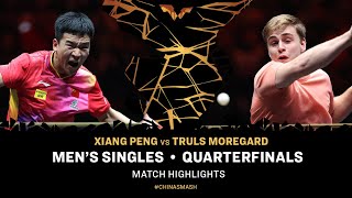 Xiang Peng vs Truls Moregard  MS QF  China Smash 2024 [upl. by Anehc]