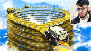 Garbage Truck Parkour 234234 People Become Garbage Man After This Race in GTA 5 [upl. by Hospers]