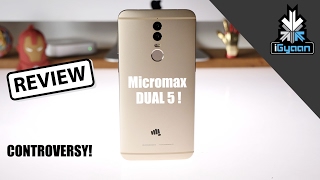 Micromax Dual 5 Full Review  End the Controversy [upl. by Iroak32]